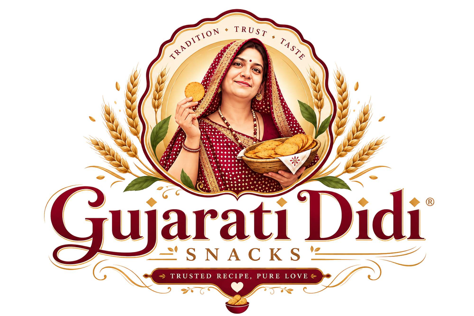 Gujarati Didi Snacks emblem